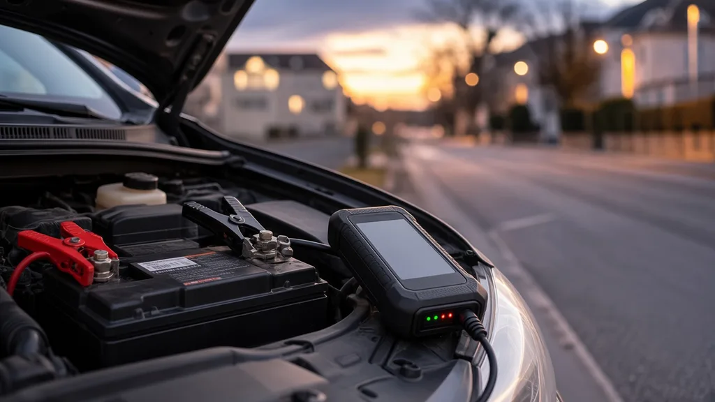FAQ panne de batterie à Alençon : bornes et booster portable au petit matin
